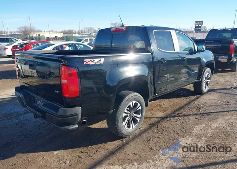 2021 Chevrolet Colorado 4Wd Short Box Z71 z USA, uszkodzony, nr VIN 1GCGTDEN6M1161468
